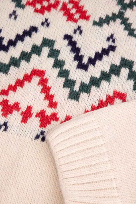 Coccodrillo pulover copii bej ZC4172101EJB