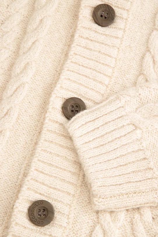 Coccodrillo cardigan copii bej ZC4172201EJB