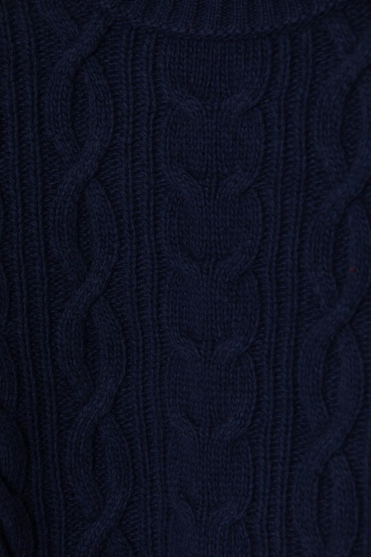 Мальчик Детский шерстяной свитер United Colors of Benetton 1344C107G.G.Seasonal тёмно-синий
