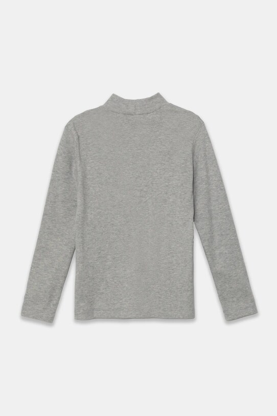 United Colors of Benetton longsleeve din bumbac pentru copii 3AOUC202V.G.Seasonal gri AW24