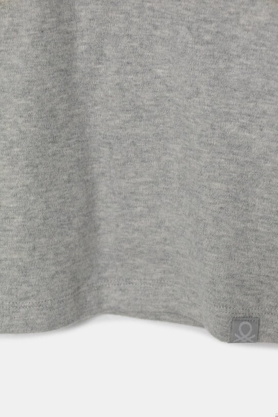 Băieți United Colors of Benetton longsleeve din bumbac pentru copii 3AOUC202V.G.Seasonal gri