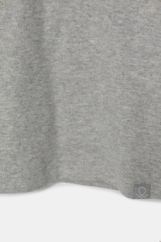 Αγορίστικα Παιδικό βαμβακερό μακρυμάνικο United Colors of Benetton 3AOUC202V.G.Seasonal γκρί