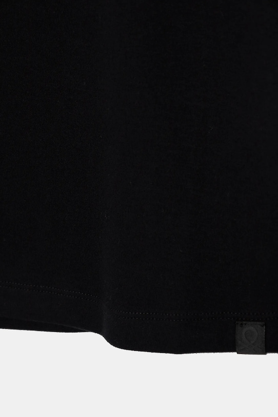 Chłopiec United Colors of Benetton longsleeve bawełniany dziecięcy 3AOUC202V.G.Seasonal czarny