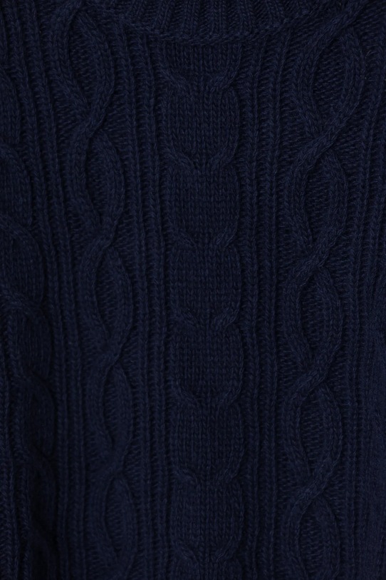 Момче Детски вълнен пуловер United Colors of Benetton 1344G100R.P.Seasonal тъмносин