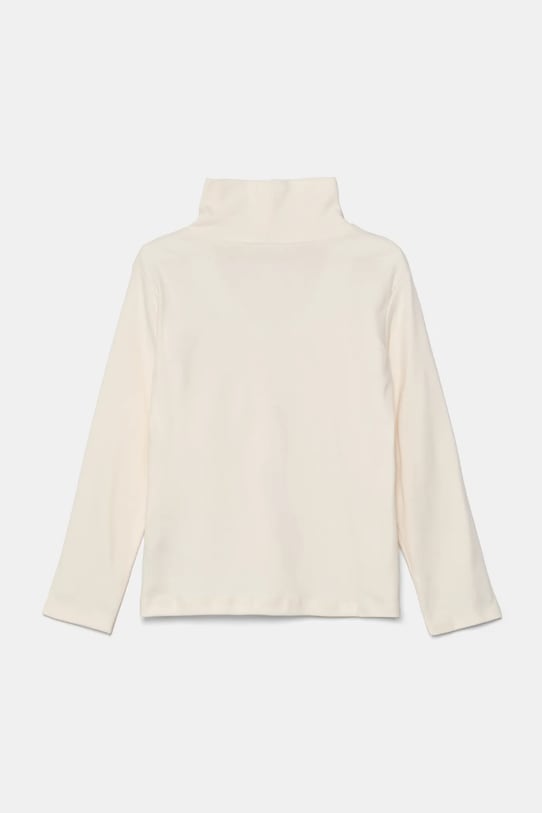 Dětské bavlněné tričko s dlouhým rukávem United Colors of Benetton 3AOUG105E.P.Seasonal béžová AW24