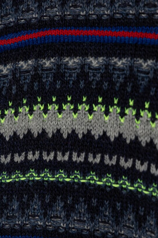 Хлопчик Дитячий светр з домішкою вовни United Colors of Benetton 1076Q107J.G.Seasonal темно-синій
