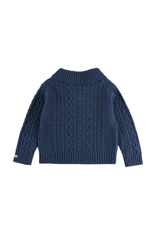 Хлопчик Дитячий вовняний кардиган Donsje Jesper Cardigan 4084100.98.128 темно-синій