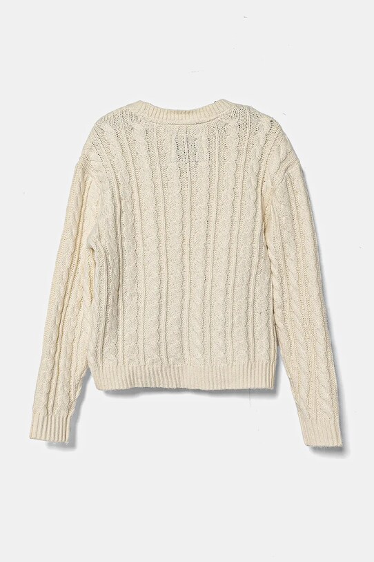 Detský sveter Abercrombie & Fitch KI220.4018 béžová AW24