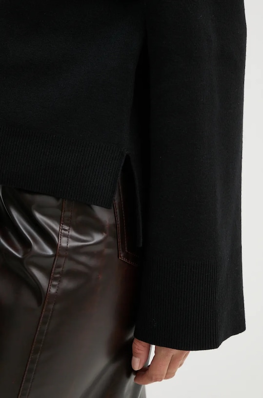Bruuns Bazaar sweter SimonaBBAda knit BBW4172 czarny