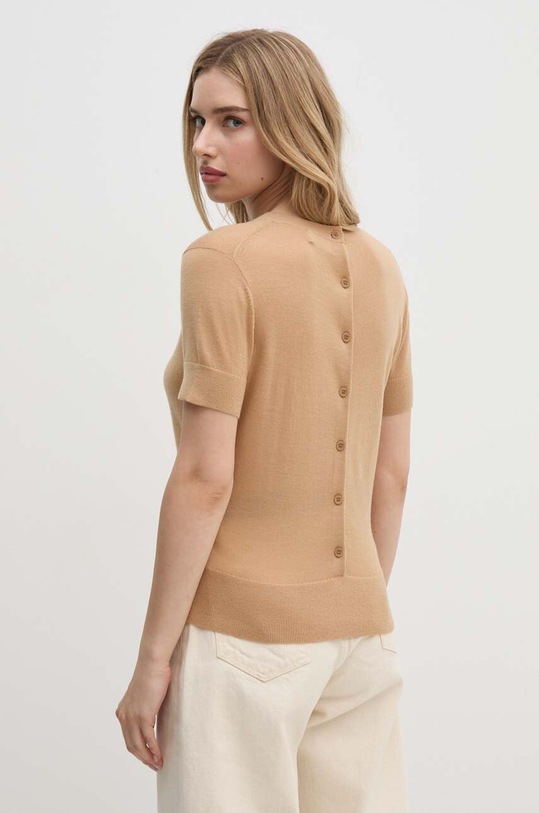 Îmbrăcăminte Calvin Klein pulover de lana K20K207201 maro