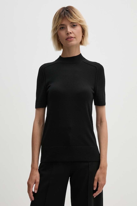 Vlněný svetr Calvin Klein černá K20K207206