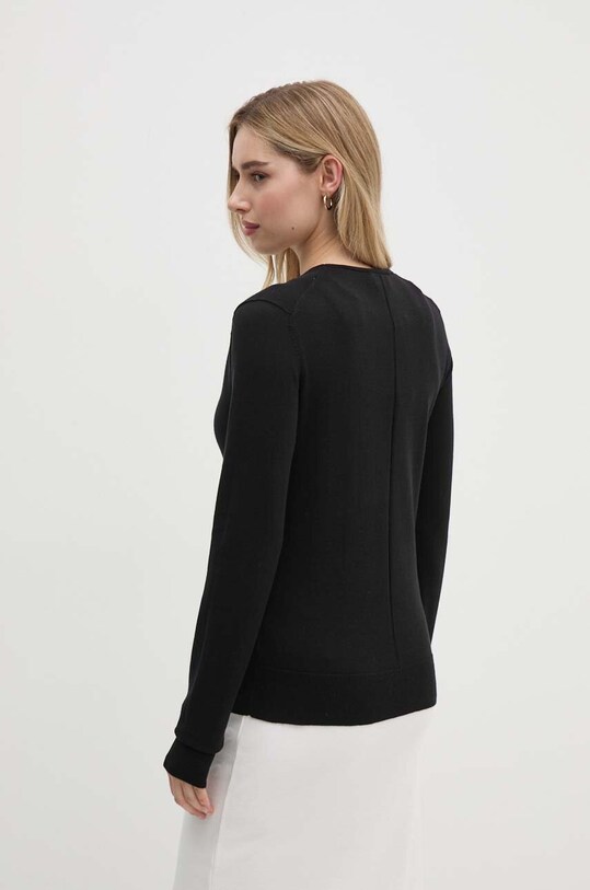 Odjeća Pulover s dodatkom svile Calvin Klein K20K207569 crna