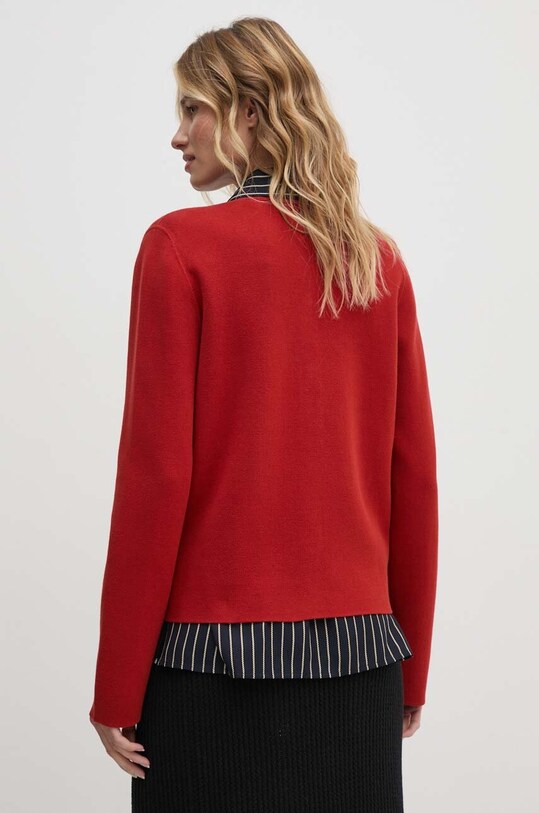 Двосторонній кардиган Tommy Hilfiger червоний WW0WW40846