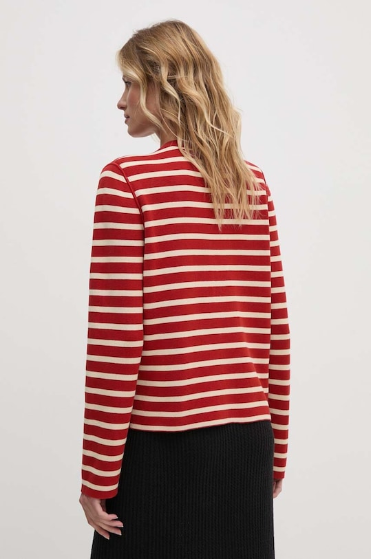 Tommy Hilfiger cardigan reversibile WW0WW40846 rosso