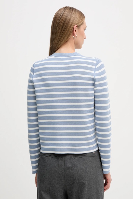 Obojstranný kardigan Tommy Hilfiger WW0WW40846 modrá