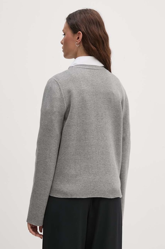 Tommy Hilfiger kardigan dwustronny szary WW0WW40846