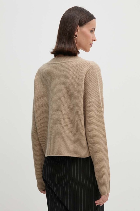 Одяг Вовняний светр Tommy Hilfiger WW0WW42149 бежевий