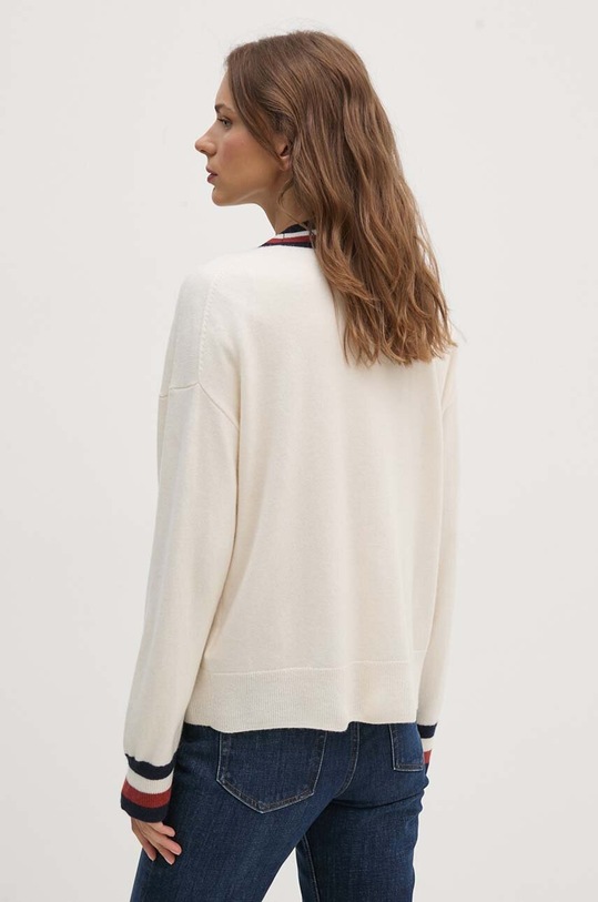 Oblačila Volnena jopica Tommy Hilfiger WW0WW42151 bež