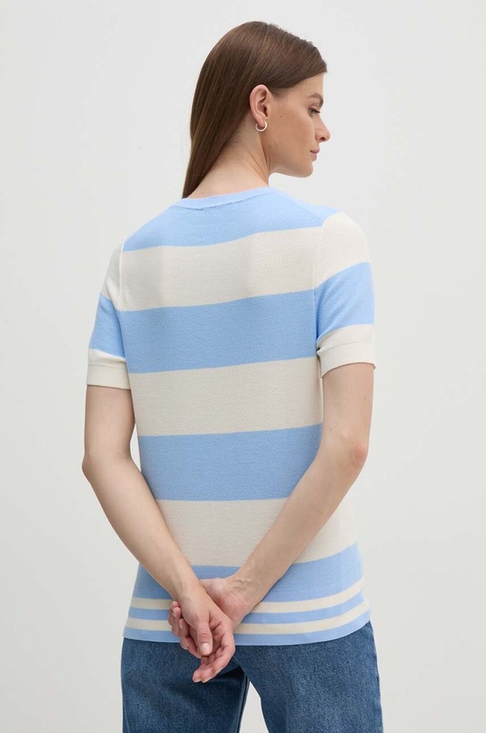 Odzież Tommy Hilfiger t-shirt bawełniany WW0WW42369 niebieski