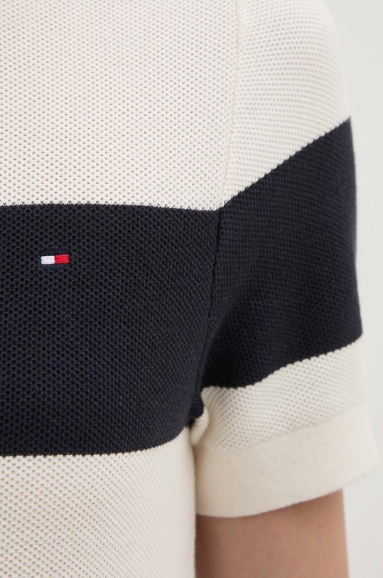 Tommy Hilfiger t-shirt bawełniany WW0WW42369 granatowy