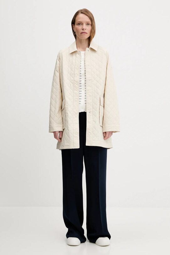 Tommy Hilfiger kardigán WW0WW42370 bézs SS25