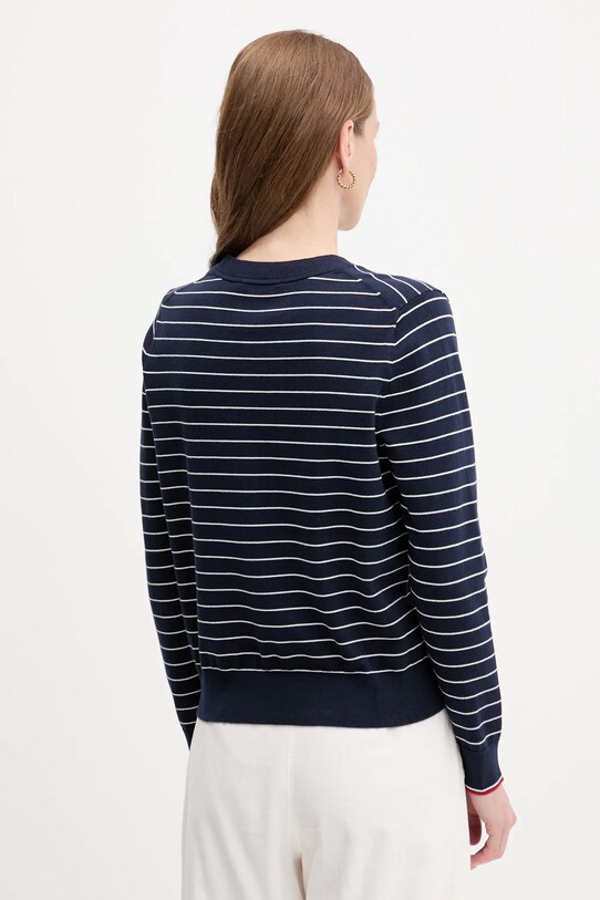 Ruházat Tommy Hilfiger kardigán WW0WW42370 sötétkék