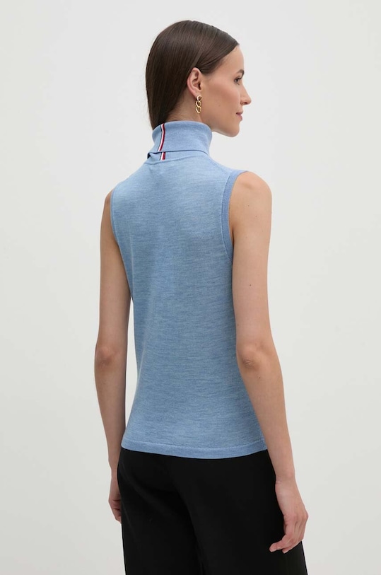 Oblečení Vlněná vesta Tommy Hilfiger WW0WW42713 modrá