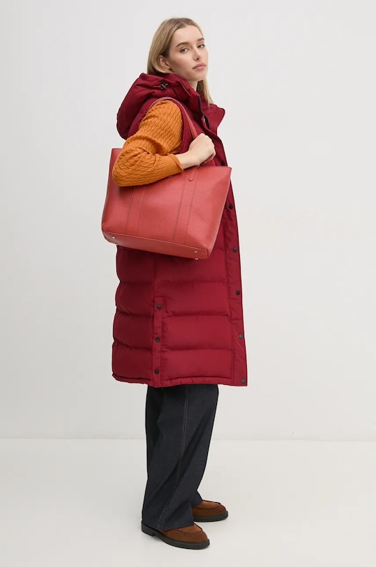 Bavlněný kardigan Tommy Hilfiger WW0WW43329 oranžová AW24