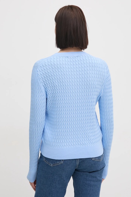 Дрехи Памучна жилетка Tommy Hilfiger WW0WW43329 син