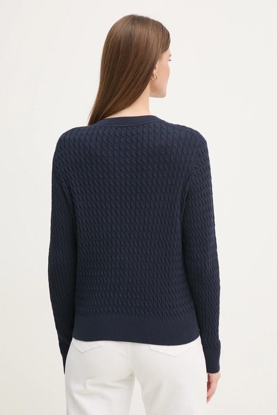 Одяг Бавовняний кардиган Tommy Hilfiger WW0WW43329 темно-синій
