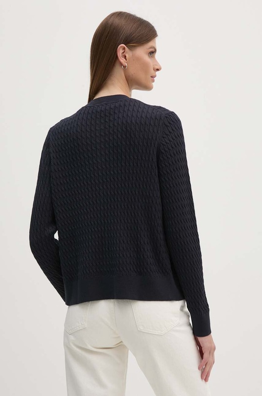 Oblečení Bavlněný kardigan Tommy Hilfiger WW0WW43329 námořnická modř