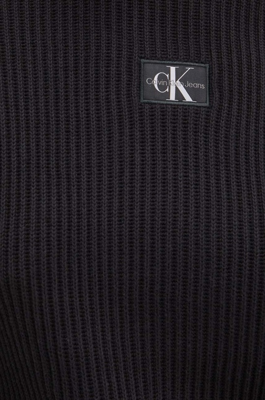 Calvin Klein Jeans sweter bawełniany J20J223609 czarny
