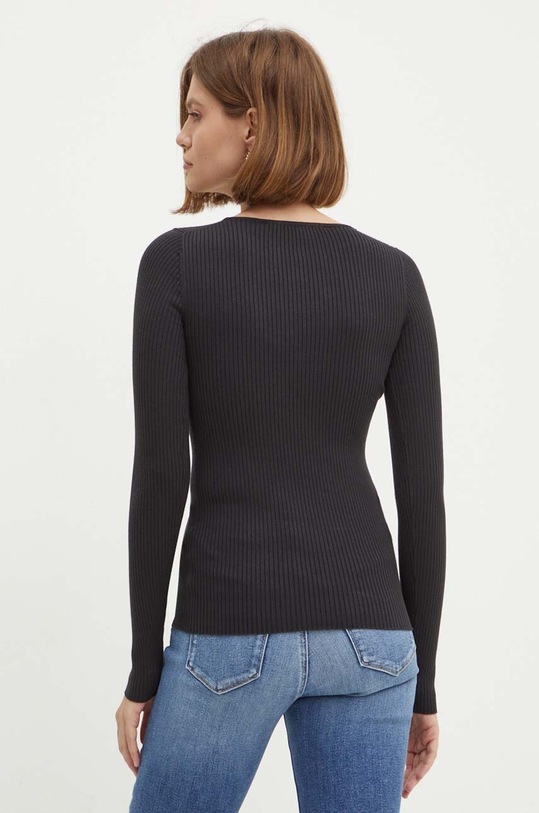 Odzież Calvin Klein Jeans longsleeve J20J223611 czarny