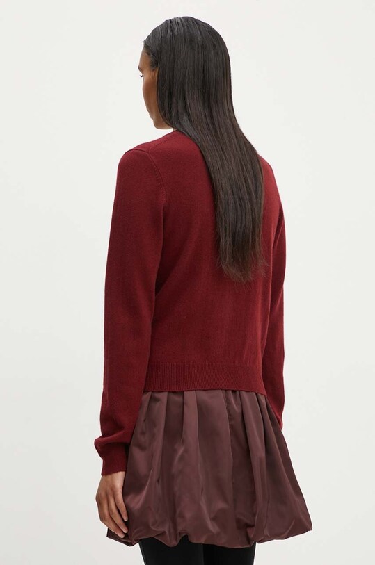 Îmbrăcăminte Herskind cardigan din casmir Roselle 5241969 burgundia