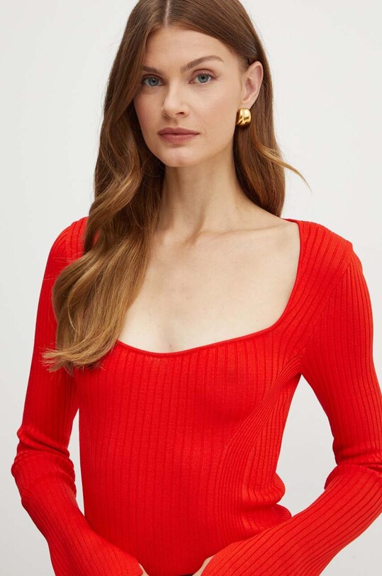 Patrizia Pepe pulover rosu 8K0213.K9J5