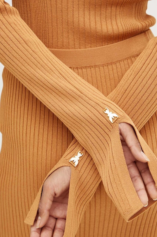 Sveter Patrizia Pepe 8K0213.K9J5 hnedá