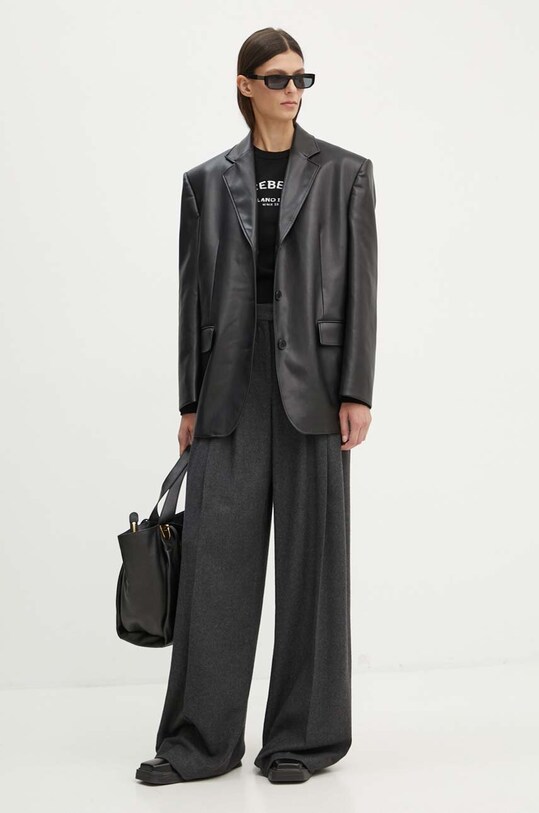Вовняний светр Iceberg A004.9000 чорний AW24