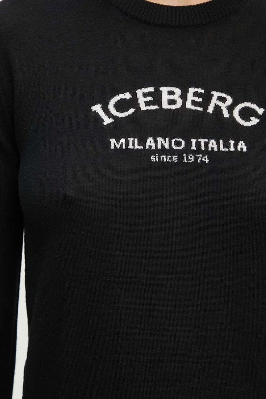 Vlnený sveter Iceberg A004.9000