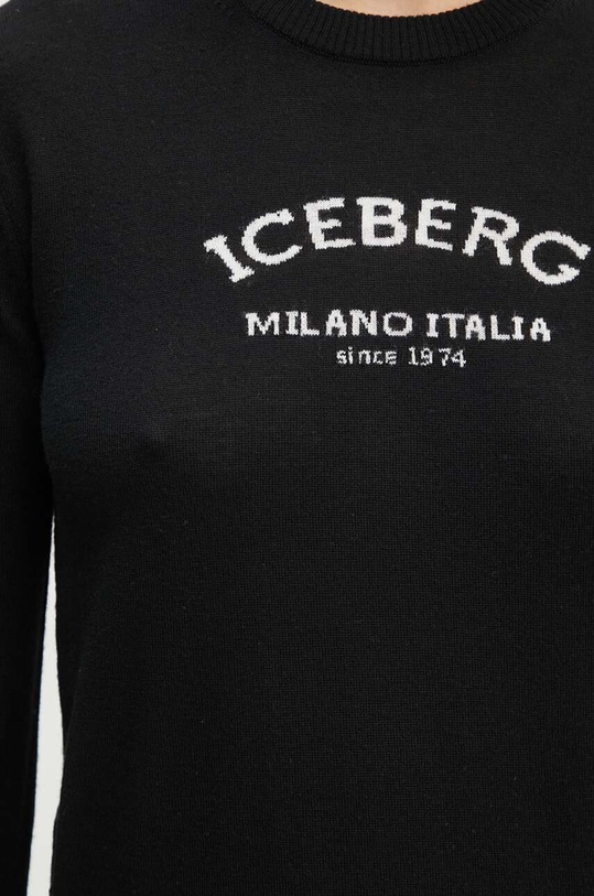 Iceberg sweter wełniany A004.9000