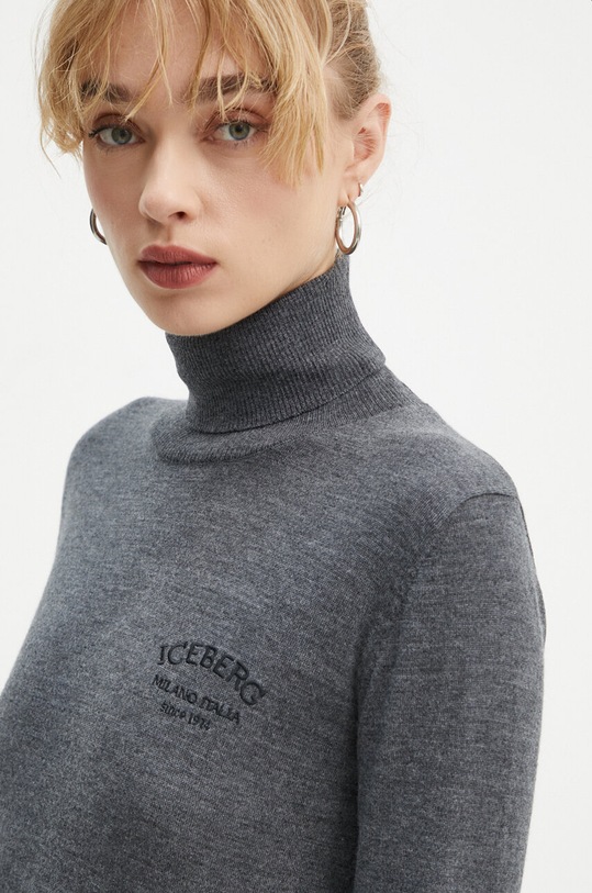 Iceberg pulover de lana gri A008.9000