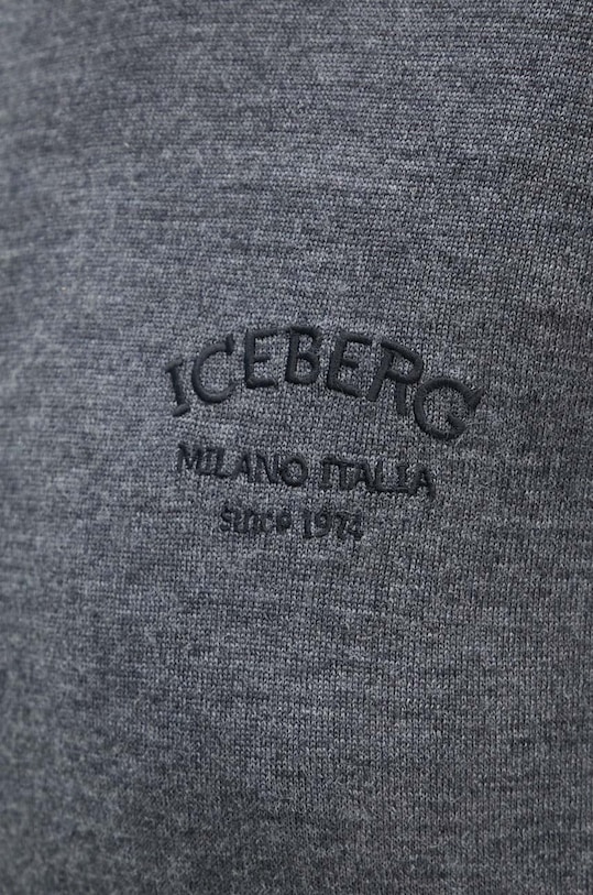 Iceberg pulover de lana A008.9000 gri