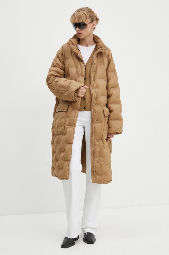 Вовняний кардиган Iceberg A009.9000 бежевий AW24