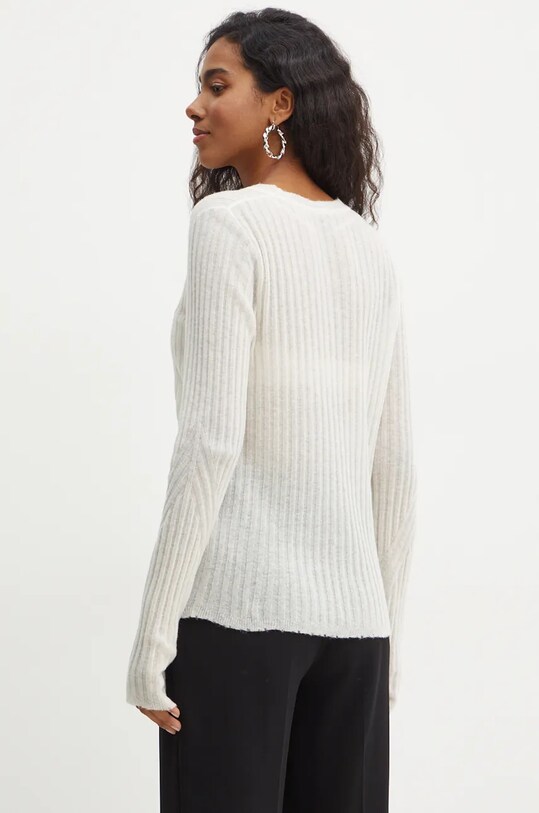 Odzież BOSS Orange kardigan wełniany 50518298 beżowy