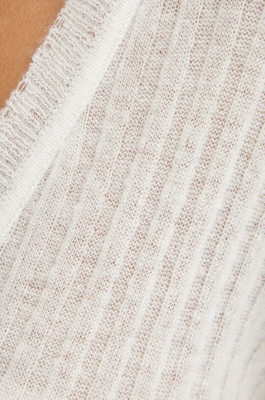 BOSS Orange kardigan wełniany 50518298 beżowy