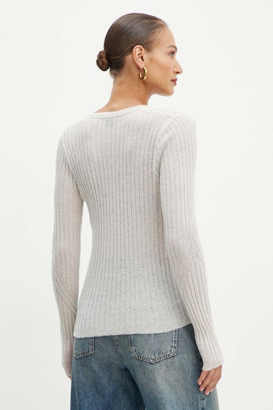 Odzież BOSS Orange kardigan wełniany 50518298 szary