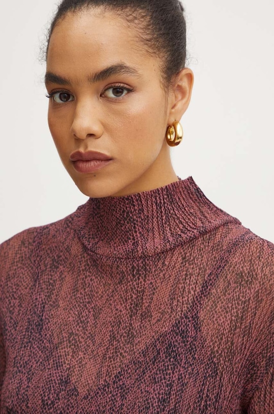 BOSS longsleeve burgundia 50521730