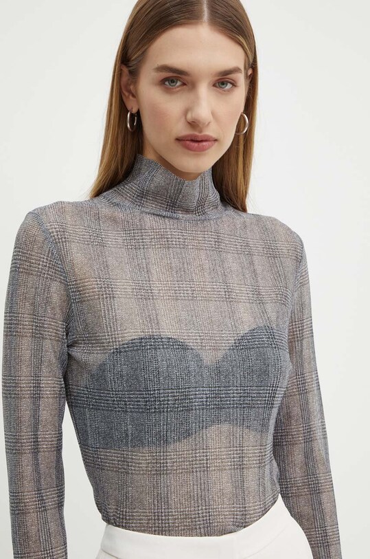 BOSS longsleeve gri 50521730