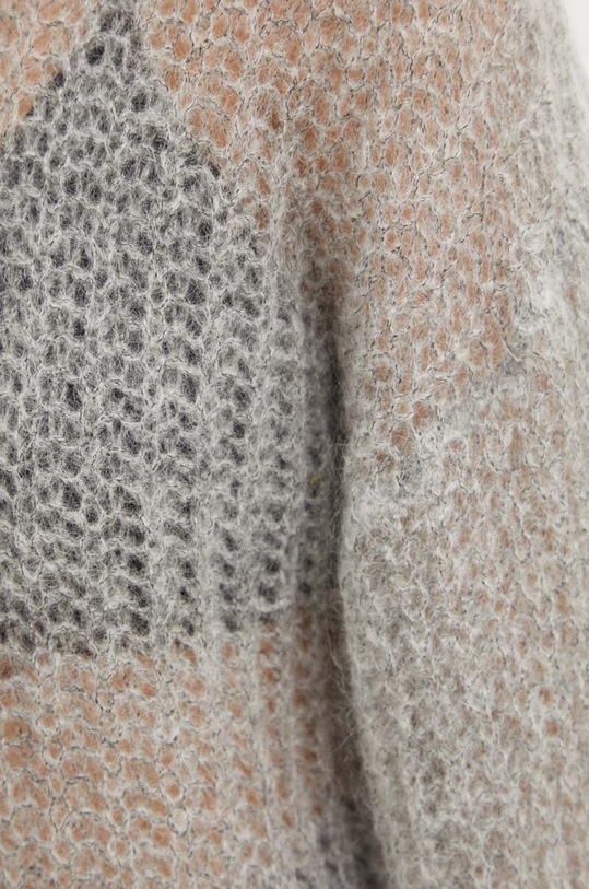 Vlnený sveter BOSS 50518350 sivá