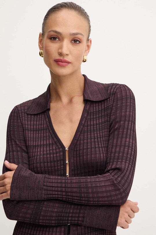 Kardigan BOSS ljubičasta 50518366