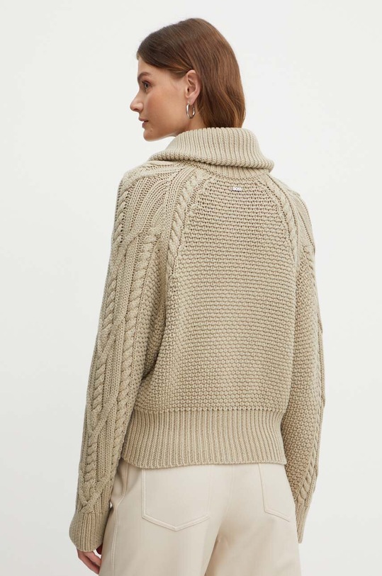 Ρούχα Ζακέτα από μίγμα μαλλιού BOSS 50518368 μπεζ